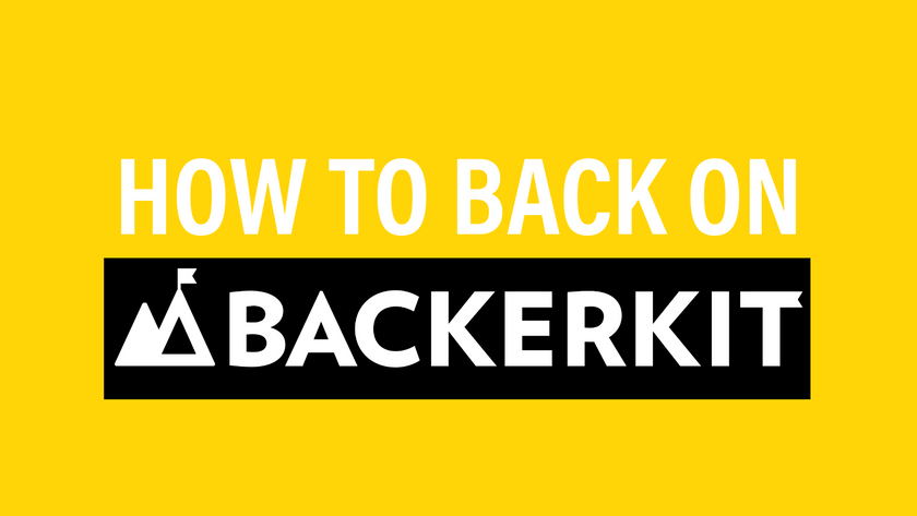 How to Back on BackerKit