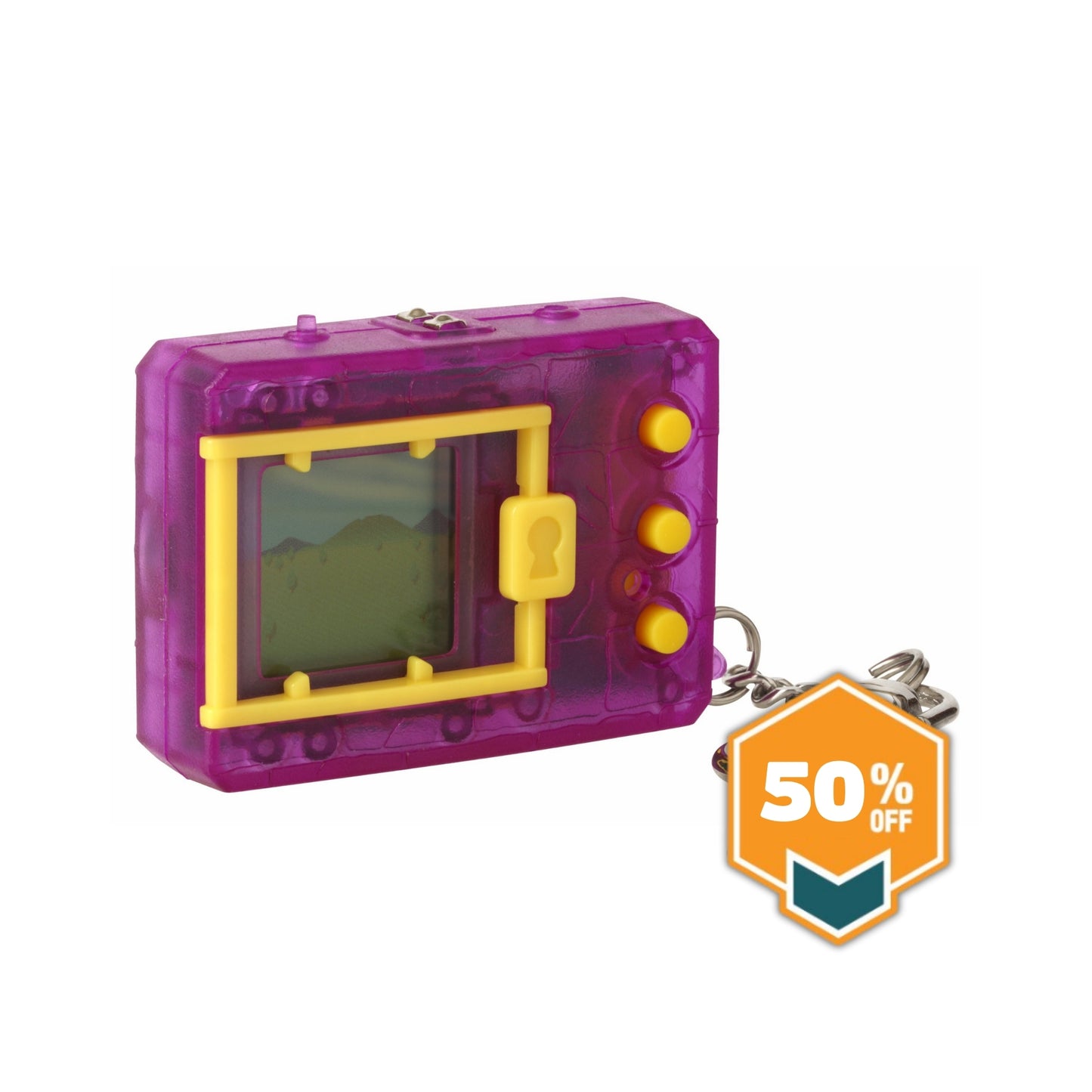 Bandai Original Digimon Digivice Virtual Pet Translucent Purple