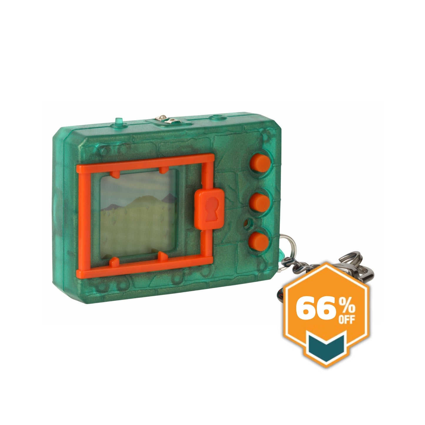 Bandai Original Digimon Digivice Virtual Pet Translucent Green
