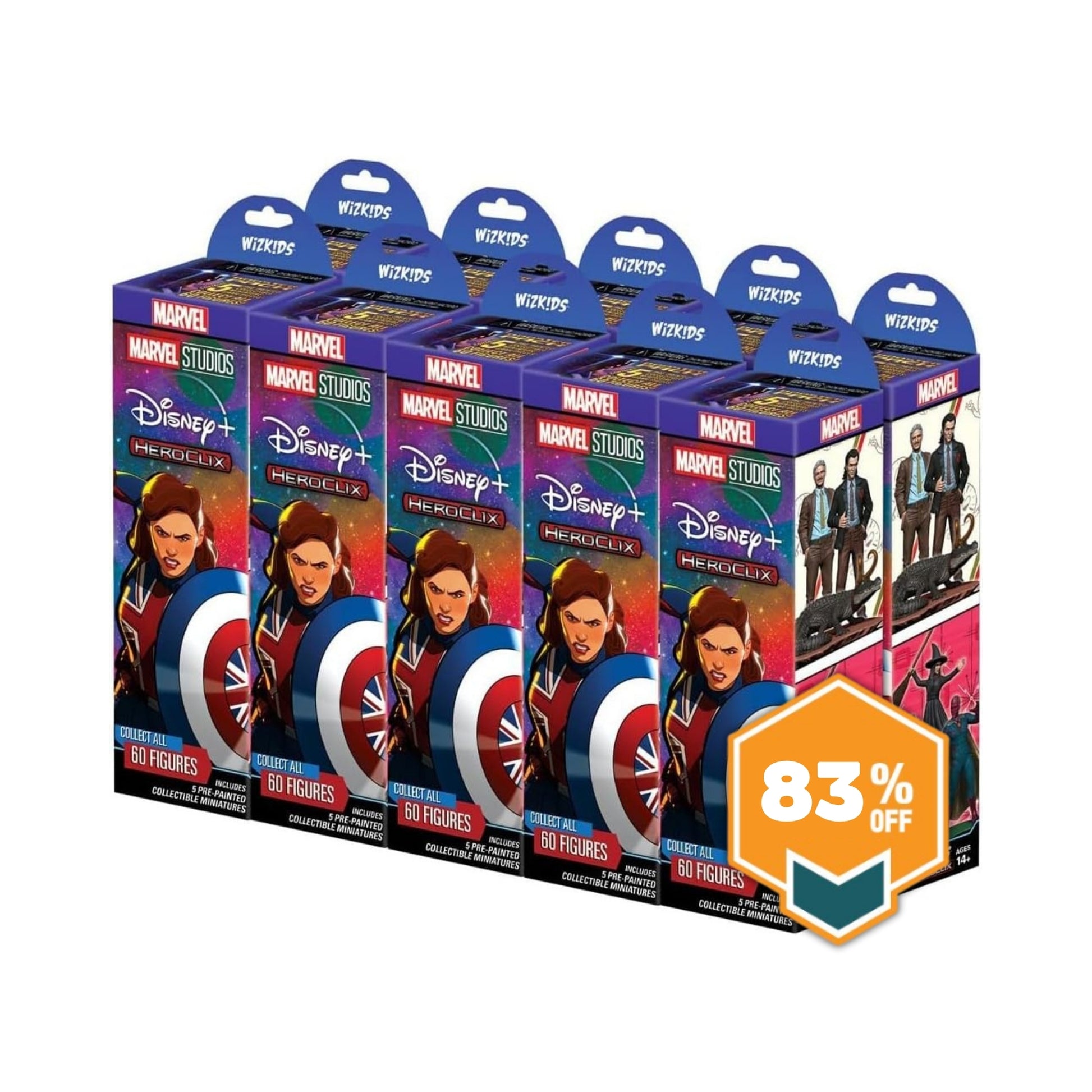 Marvel HeroClix: Disney Plus Booster Brick - Original Series Miniatures