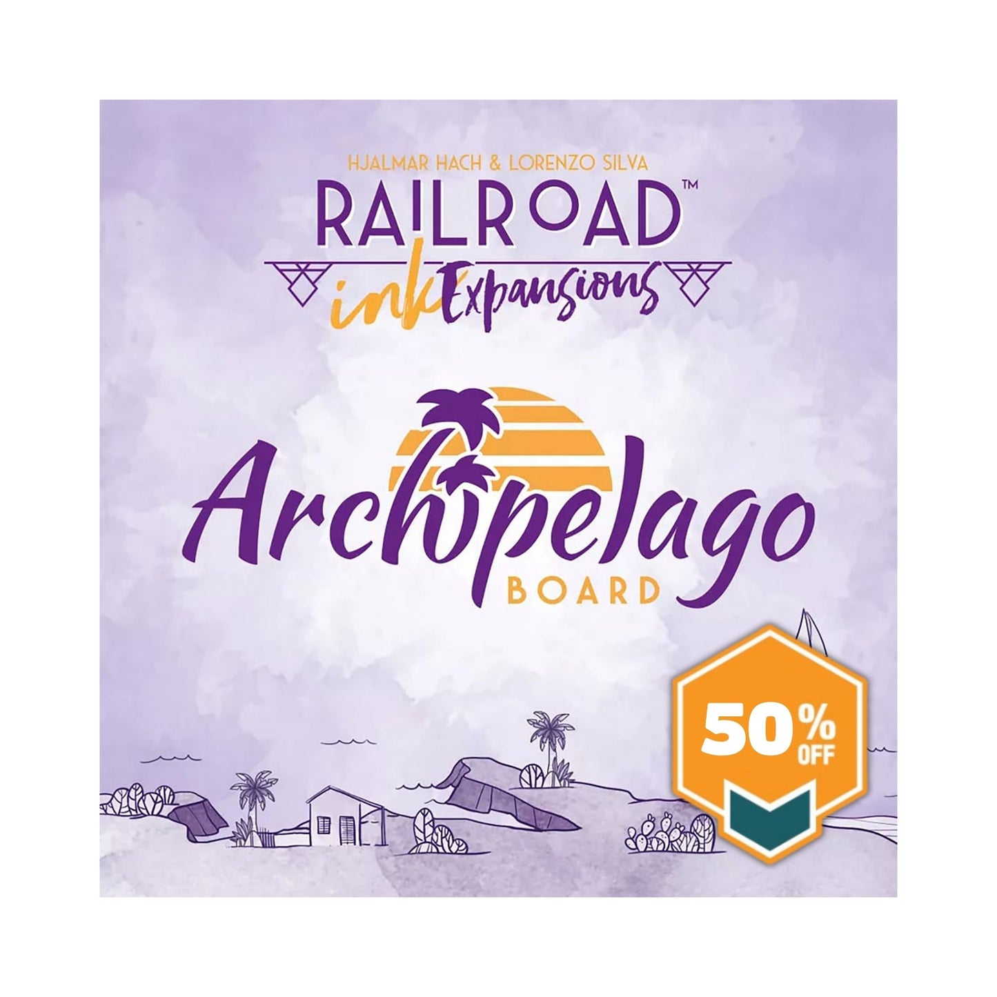 Railroad Ink: Archipelago Boards