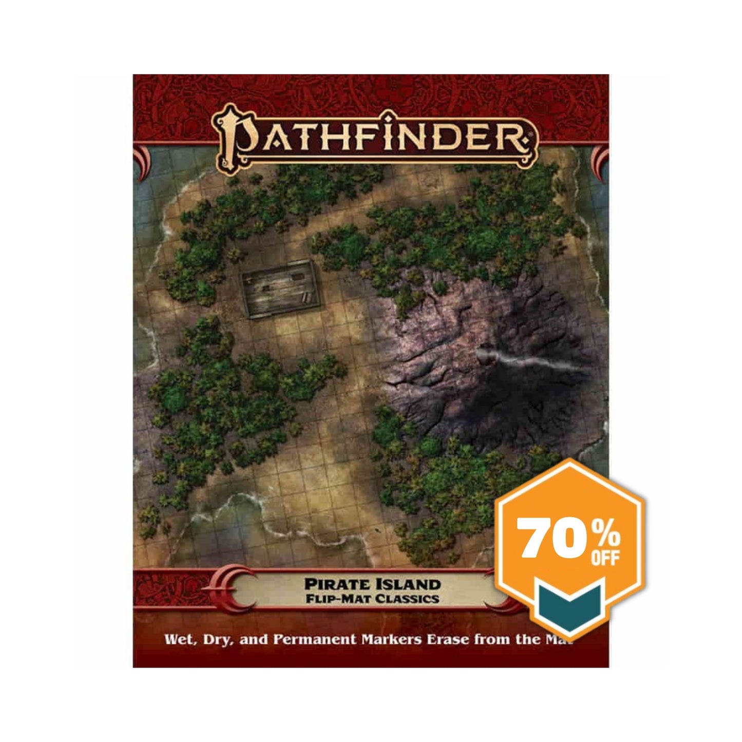 Pathfinder Flip-Mat: Classics - Pirate Island