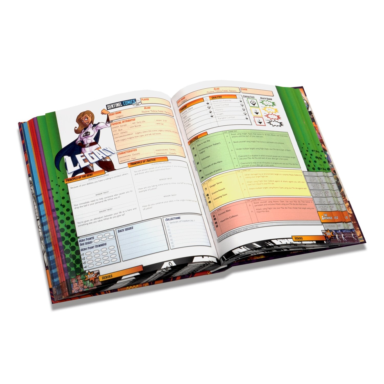 Sentinel Comics: The Roleplaying Game - Core Rulebook