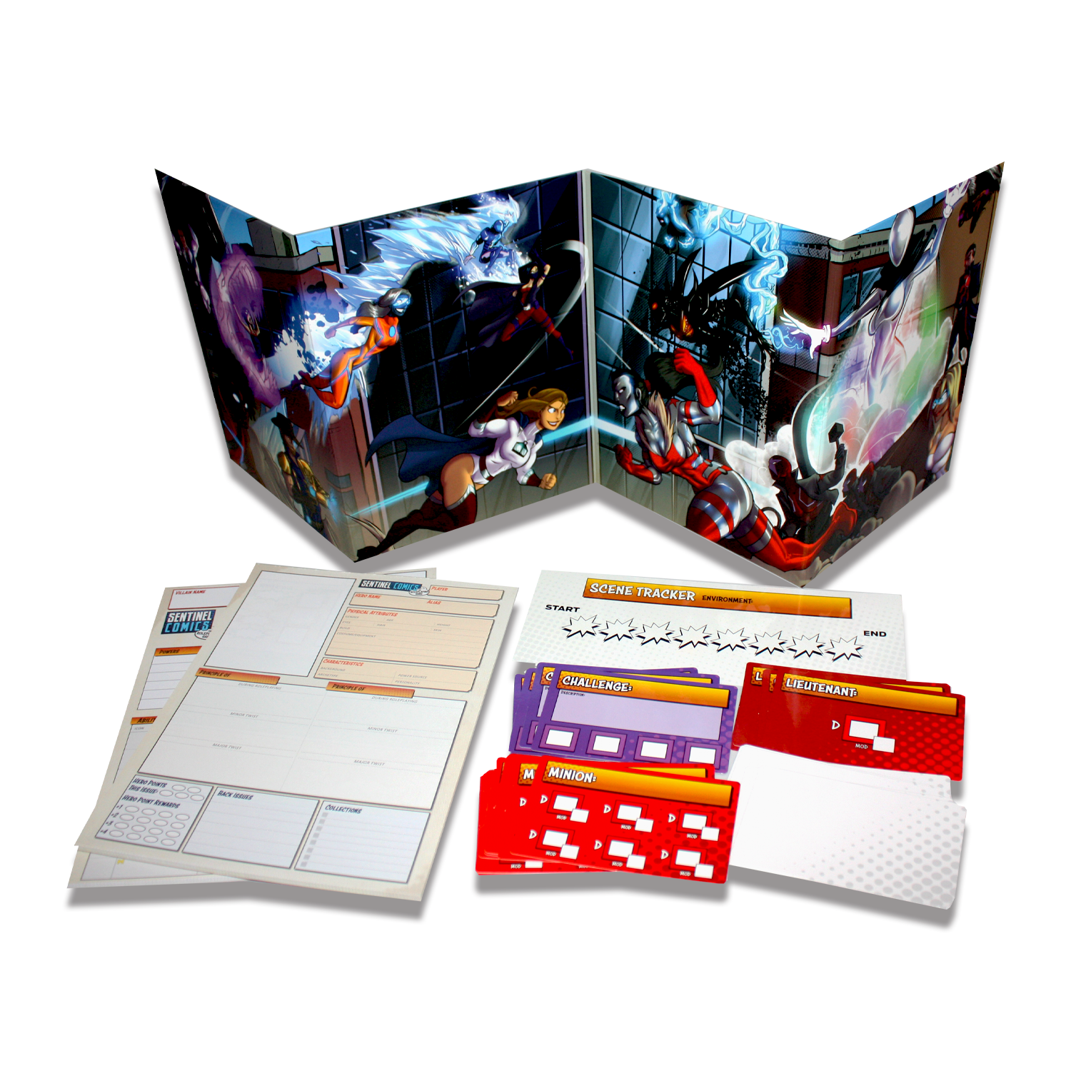 Sentinel Comics: The Roleplaying Game - Game Moderator Kit