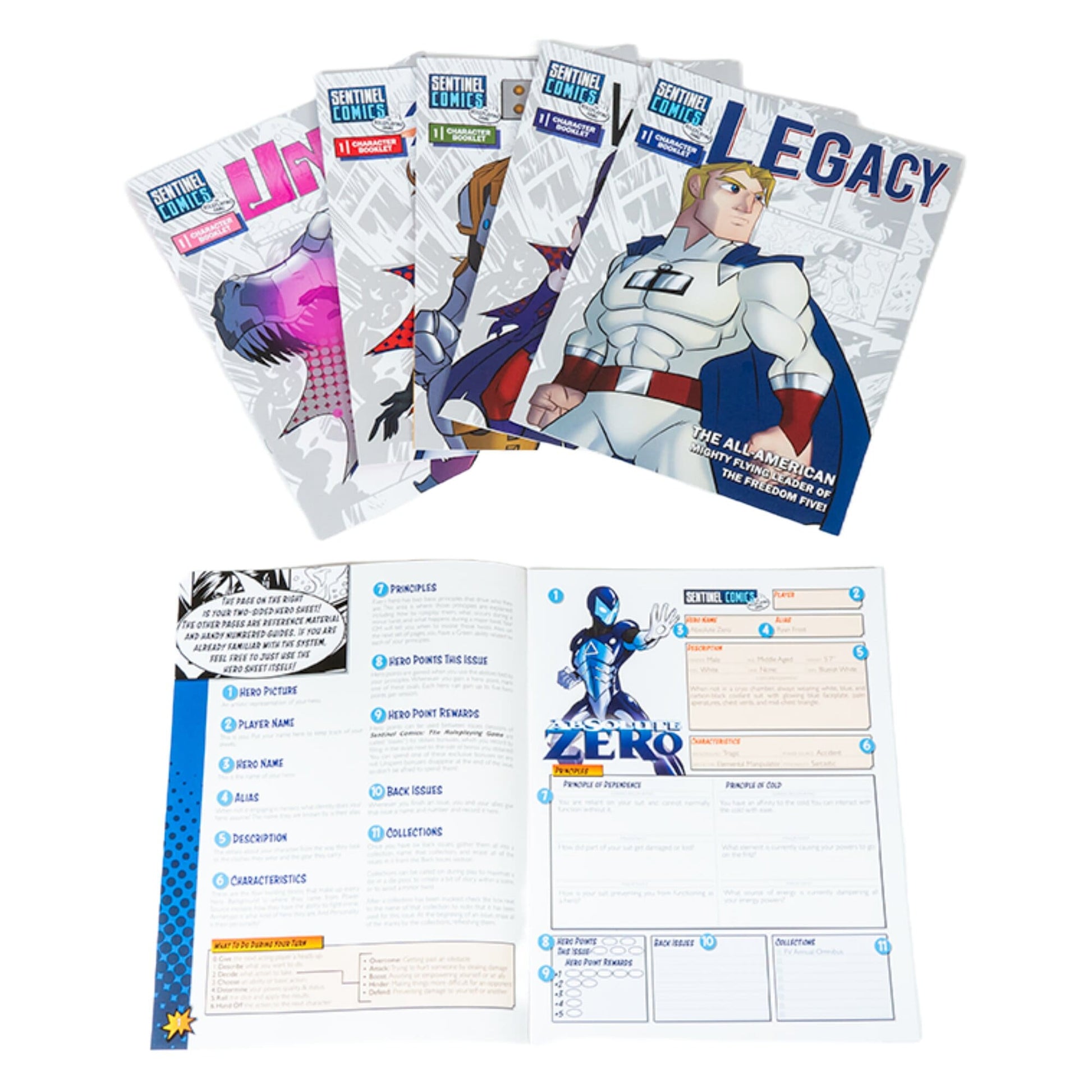 Sentinel Comics: The Roleplaying Game - Starter Kit (2nd Edition)